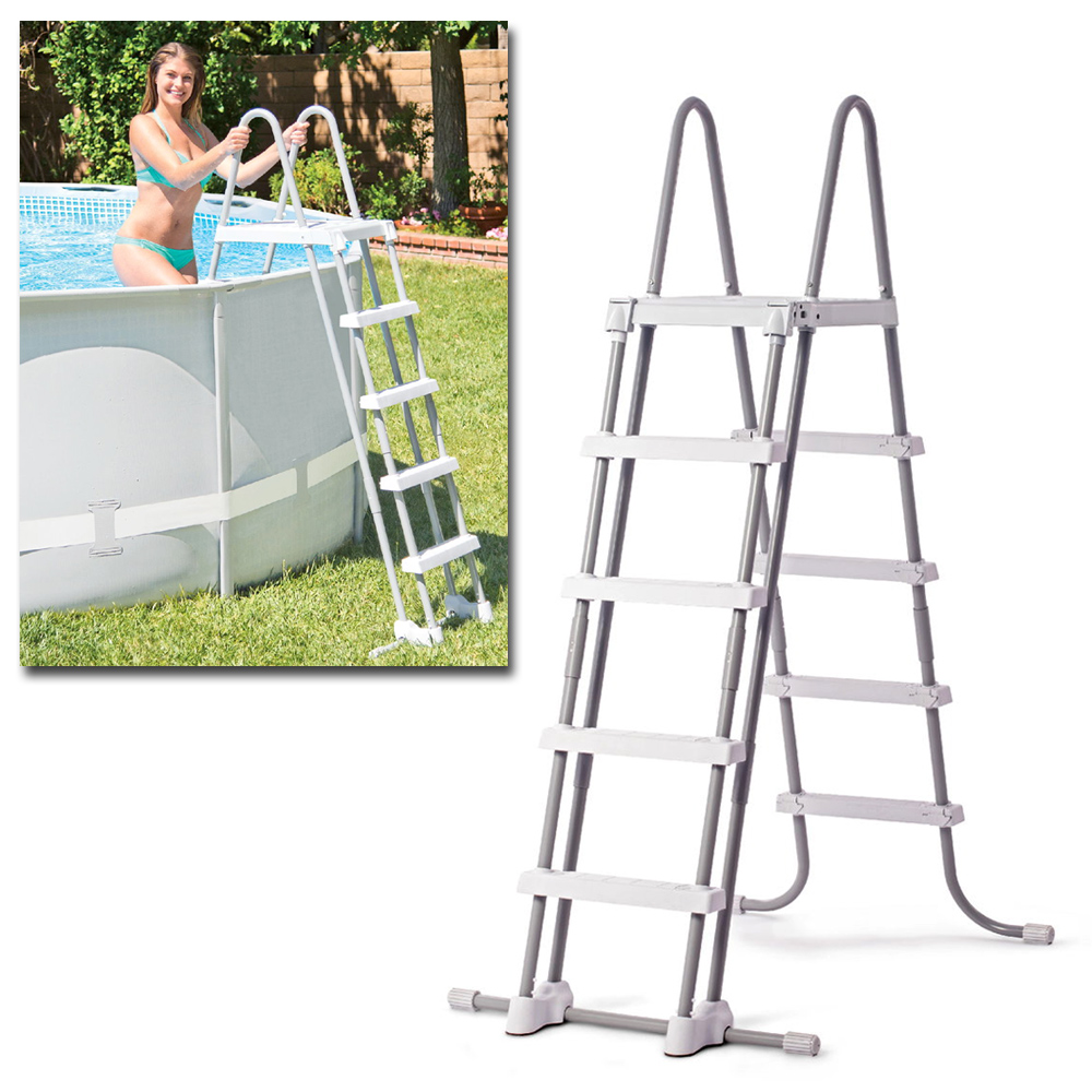 INTEX Sicherheitsleiter 91 122 132cm Pool Leiter Einstiegsleiter Easy Frame - Bild 7 von 7