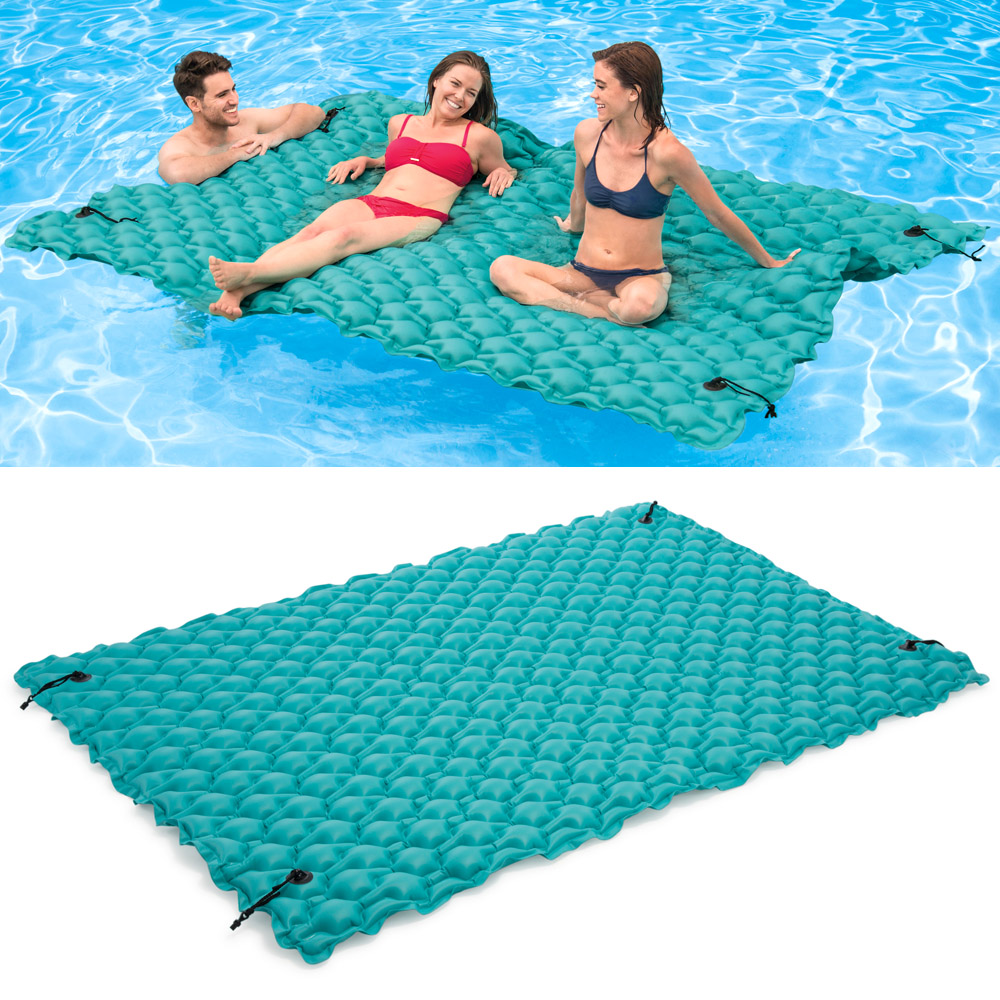 INTEX XXL Schwimmliege Luftmatratze Badeinsel Wasserliege Poolliege für Pool 6941057407449