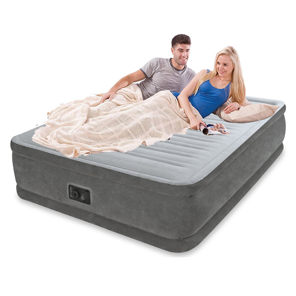 Luftbett Gästebett Bett selbstaufblasend Luftmatratze mit Pumpe Reisebett 203x46 
