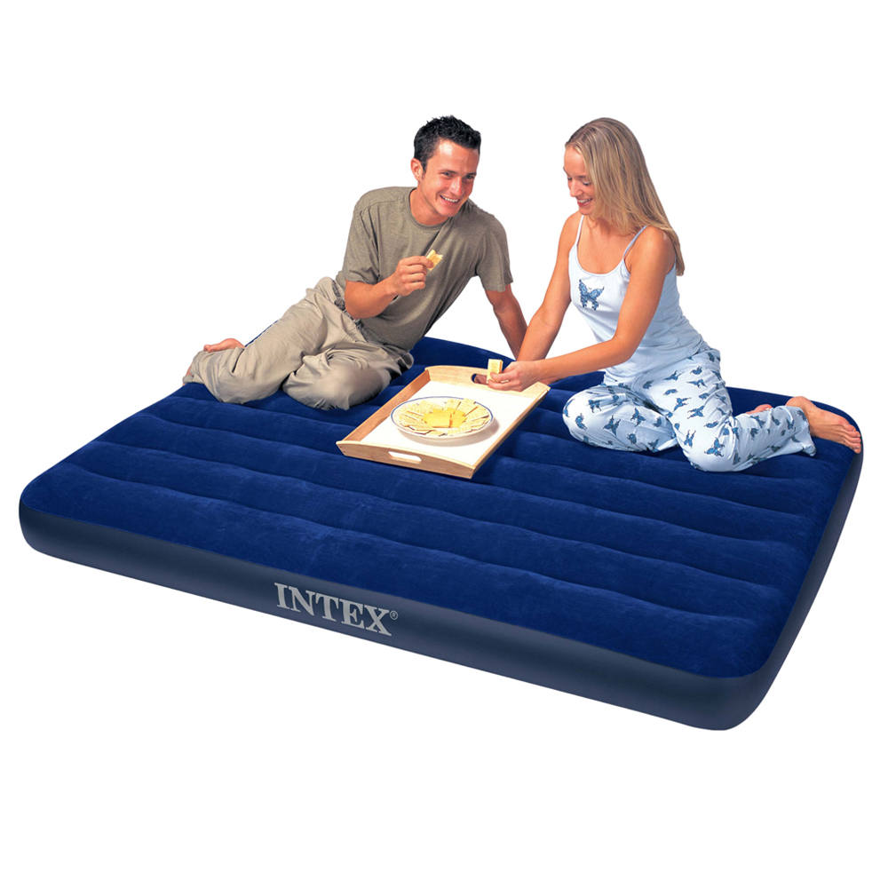 INTEX Classic Pillow Single Luftbett Gästebett 191x99x25cm Luftmatratze Bett 