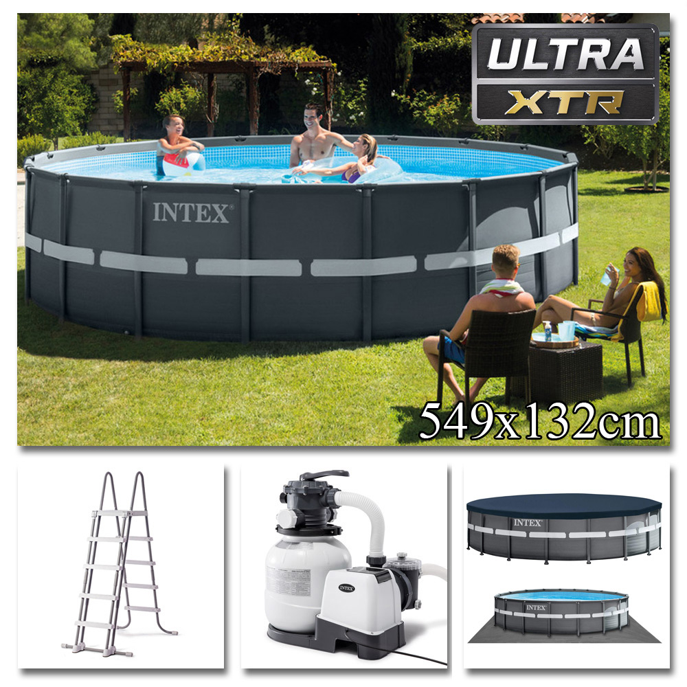 Pool Komplettset Mit Sandfilteranlage