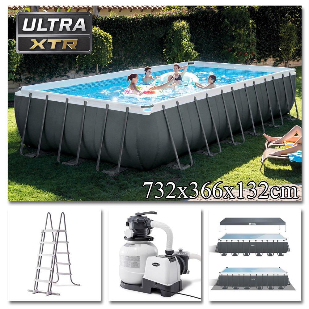 Pool Komplettset Mit Sandfilteranlage