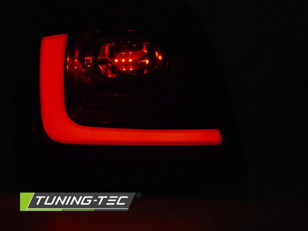 LED Lightbar Rückleuchten für VW Polo 6R Bj. 09-14 Smoke