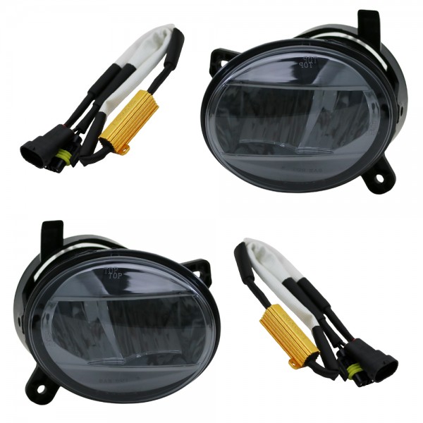 LED Nebelscheinwerfer NSW Set Smoke für Audi A4 B8 A6 4F Q5 8R Seat Exeo