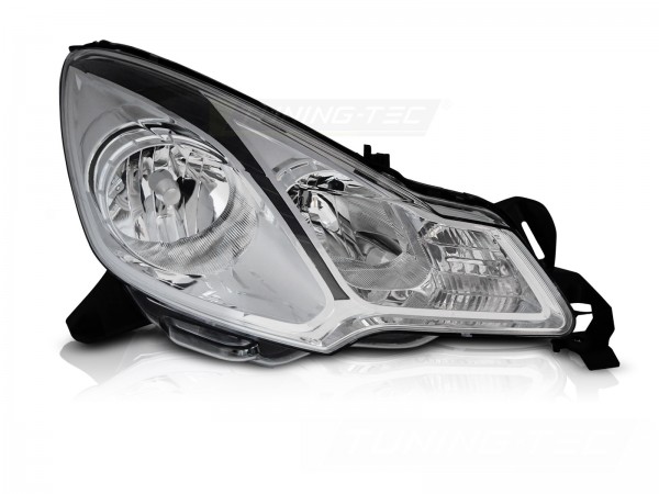 Scheinwerfer Halogen Rechts für Citroen C3 II DS DS3 Bj. 09-19 schwarze Blende