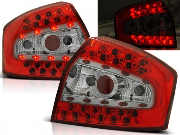 LED Rückleuchten für Audi A4 B6 (8E) Limo Bj. 00-04 Rot