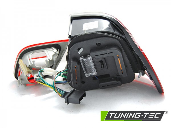 LED Rückleuchten für BMW E46 Coupe Bj. 99-03 Rot/Smoke dynamischer Blinker