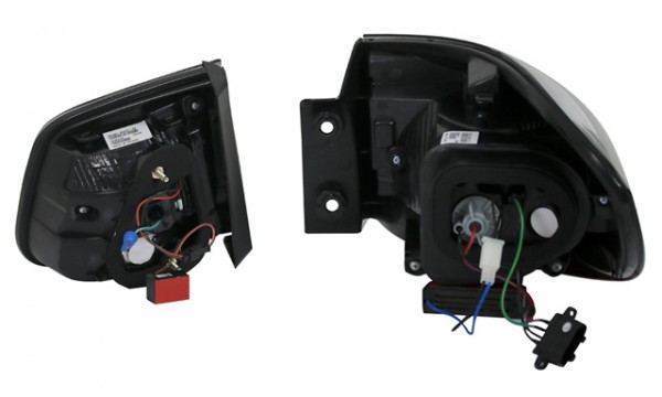 LED Lightbar Rückleuchten Facelift Optik für VW Tiguan 5N Bj. 07-11 Smoke