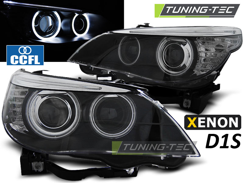 Scheinwerfer Set Xenon Angel Eyes LED BMW 5er E60/E61 Bj. 05-07