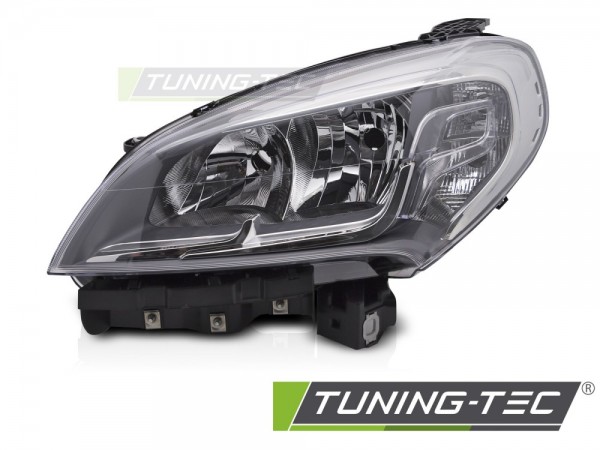 Scheinwerfer Halogen Links für Fiat Doblo 152 263 Bj. 15-22 Stellmotor DRL H7