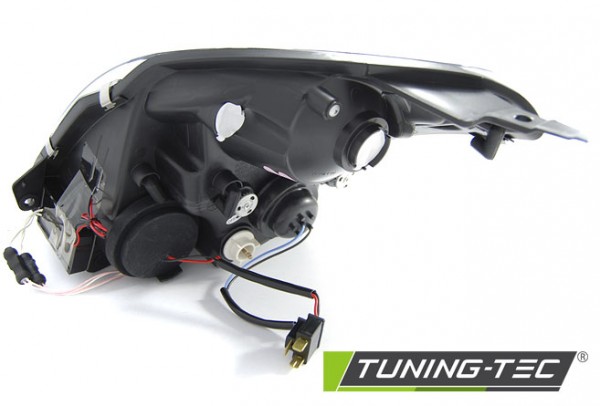 Scheinwerfer CCFL Angel Eyes für Suzuki Swift 4 Bj. 05-10 Schwarz