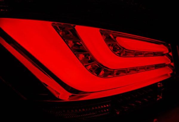 LED Lightbar Rückleuchten für BMW E60 Limo Bj. 03-07 Rot/Smoke
