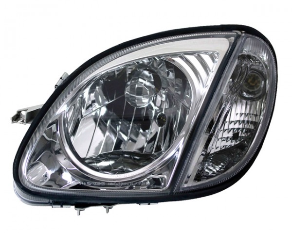 Scheinwerfer Klarglas für Mercedes SLK R170 Bj. 96-04 Chrom