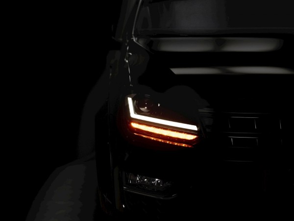 OSRAM LEDriving® Voll LED Scheinwerfer für VW Amarok Schwarz Edition Halogen Upgrade