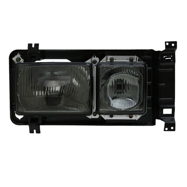 Eckige Scheinwerfer Doppelscheinwerfer Schwarz für VW T3 Bj. 1979-1992