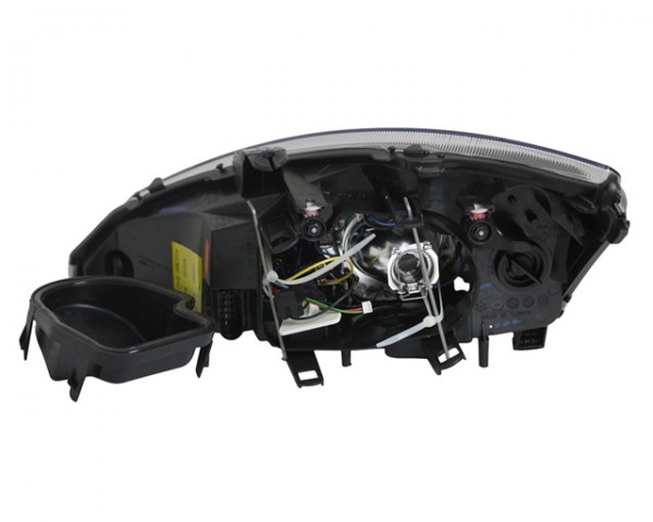 Scheinwerfer Angel Eyes für Ford Focus MK1 Bj. 98-01 Chrom