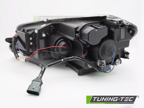 Scheinwerfer DRL LED Tagfahrlicht für VW Golf 7.5 VII Facelift Bj. 17-20 Schwarz