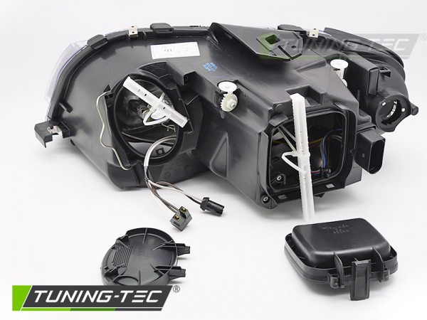 Scheinwerfer Halogen Rechts für Audi A3 8P Bj. 03-09 Stellmotor H7 TYC