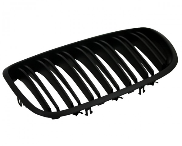 Kühlergrill Frontgrill für BMW X5 E70 X6 E71 Bj. 2006-2014 Schwarz Doppelsteg