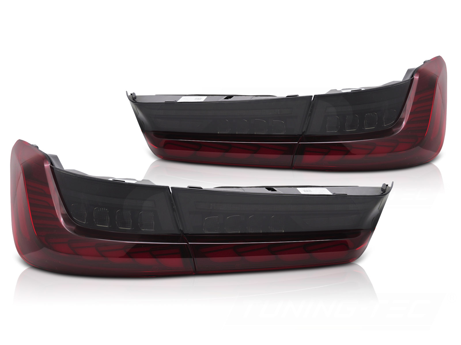 LED Rückleuchten für BMW 3er G20 Bj. 19-22 Rot dynamischer Blinker in OLED Technik