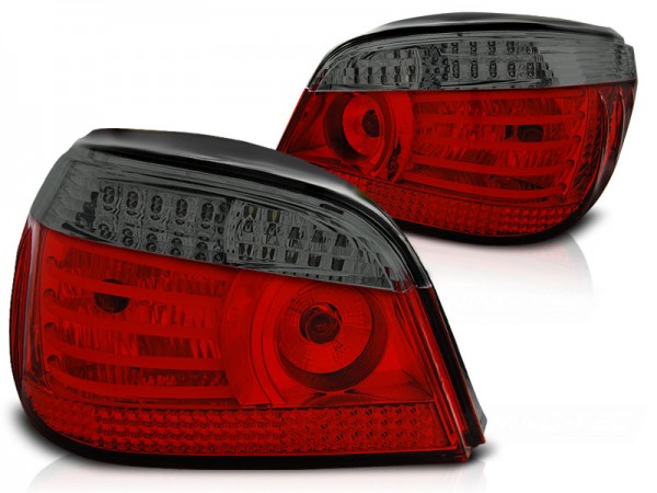 LED Rückleuchten für BMW E60 Limo Bj. 03-07 Rot/Smoke