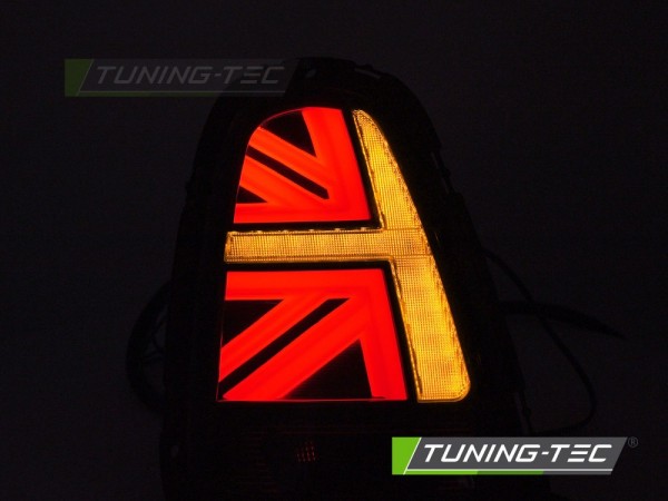 LED Rückleuchten für Mini R56 R57 R58 R59 Bj. 06-14 Smoke Union Jack Design