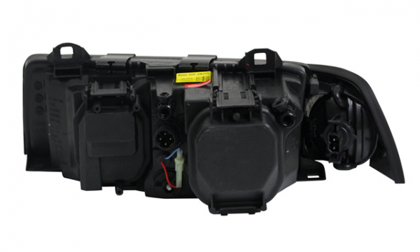 Scheinwerfer Angel Eyes für BMW 3er E36 Limo Touring Bj. 90-99 Schwarz