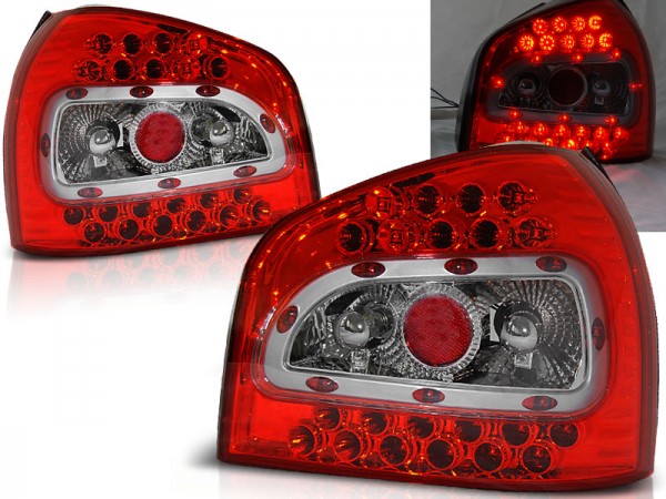LED Rückleuchten für Audi A3 8L Bj. 96-03 Rot