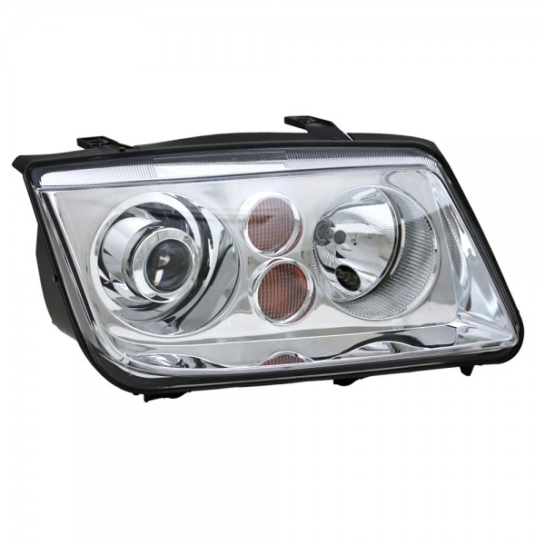 Scheinwerfer Klarglas für VW Bora Bj. 98-05 Chrom