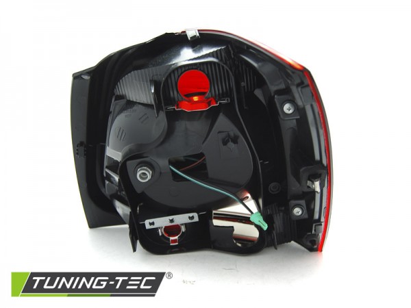 LED Lightbar Rückleuchten für VW Polo 6R Bj. 09-14 Rot/Smoke