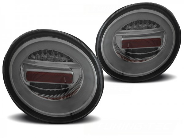 LED Lightbar Rückleuchten für VW New Beetle Bj. 98-05 Smoke dynamischer Blinker