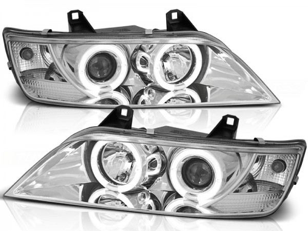 Scheinwerfer Angel Eyes für BMW Z3 Bj. 96-02 Chrom