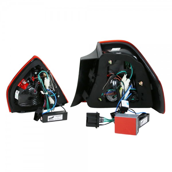 LED Lightbar Rückleuchten für BMW E90 Limo Bj. 05-08 Rot