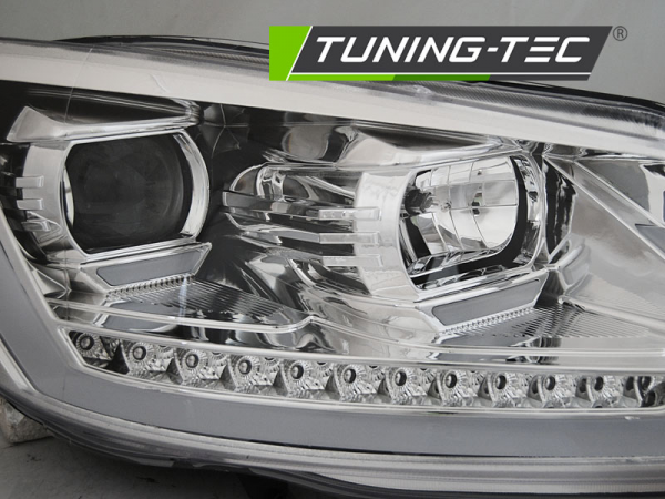 Scheinwerfer DRL LED Tagfahrlicht für VW Touran 1T3 / Caddy 3 Bj. 10-15 Chrom