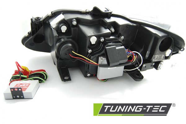 Scheinwerfer DRL LED Tagfahrlicht für Seat Ibiza 6J Facelift Bj. 12-15 Schwarz