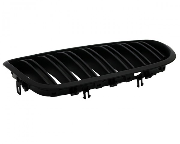 Kühlergrill Frontgrill für BMW X5 E70 X6 E71 Bj. 2006-2014 Schwarz Doppelsteg