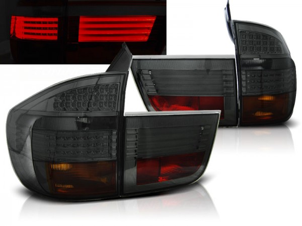LED Rückleuchten für BMW X5 E70 Bj. 07-10 Smoke