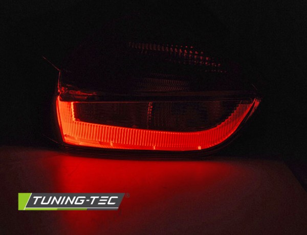 LED Lightbar Rückleuchten für Ford Focus MK3 Bj. 15-18 Rot/Smoke