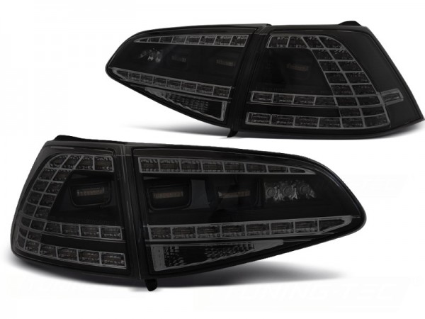 LED Rückleuchten für VW Golf 7 (VII) Limo Bj. 12-17 Smoke dynamischer Blinker