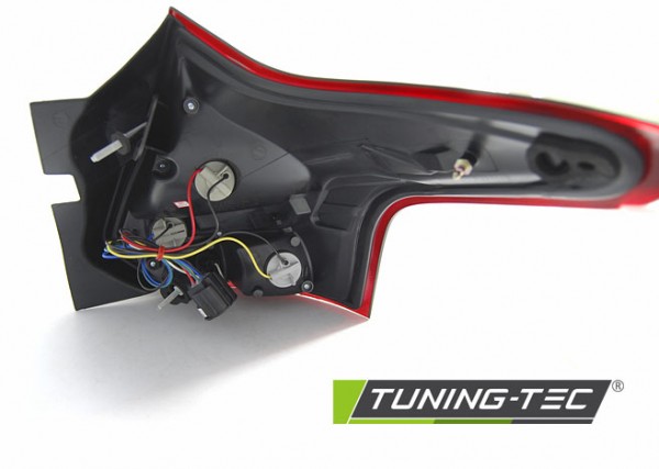 LED Lightbar Rückleuchten für Ford Focus MK3 Bj. 11-14 Rot/Smoke