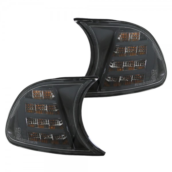 LED Frontblinker Blinker Set für BMW 3er E46 Coupe Cabrio Bj. 99-01 Schwarz