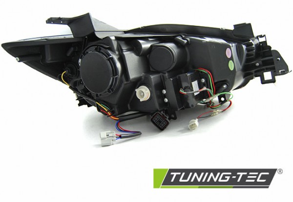 Xenon Scheinwerfer DRL LED Tagfahrlicht für Mazda CX5 Bj. 11-15 Chrom