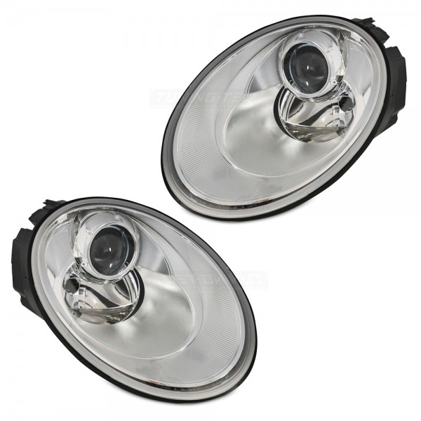 Scheinwerfer Halogen Set für VW Beetle 9C 1Y Bj. 05-10 Stellmotor LWR H7