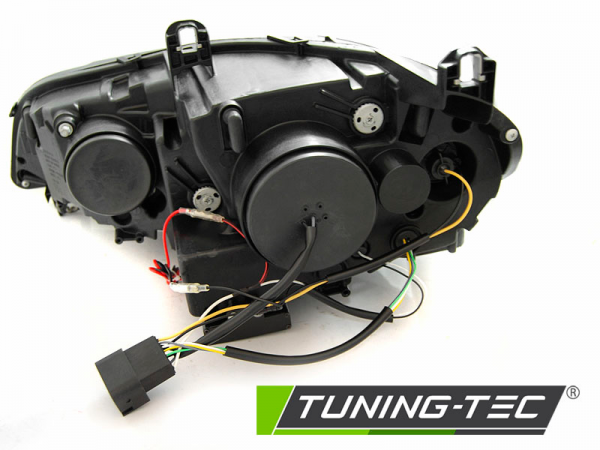 Xenon Scheinwerfer DRL LED Tagfahrlicht für BMW X5 E70 Bj. 07-10 Chrom