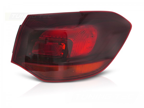 Rückleuchte Heckleuchte Rechts für Opel Astra J Kombi Bj. 09-15 Dunkelrot Smoke