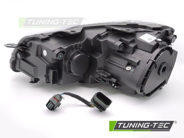 Voll LED Scheinwerfer Tagfahrlicht für VW Golf 6 Bj. 08-13 Schwarz mit LED Blinker