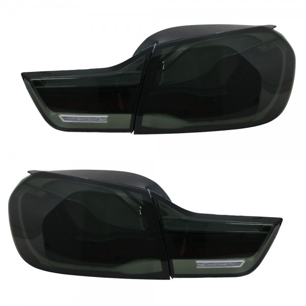 Voll LED Rückleuchten für BMW F32 F33 F82 Bj. 13-21 Smoke in OLED Technik dynamischer Blinker