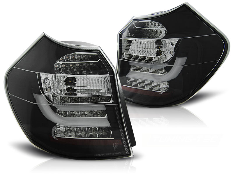 LED Lightbar Rückleuchten für BMW E81/E87 LCI Bj. 07-11 Schwarz
