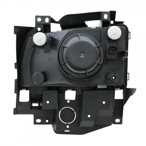 Scheinwerfer für VW T4 Bus Multivan Bj. 96-03 Schwarz langer Vorderwagen