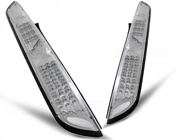 LED Rückleuchten für Ford Focus MK2 Facelift Bj. 08-11 Chrom